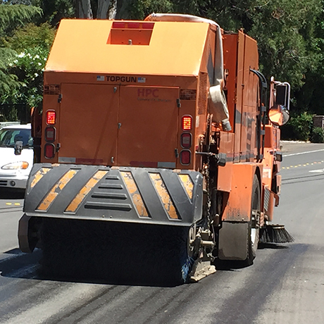 need street sweeping around your job site or property?